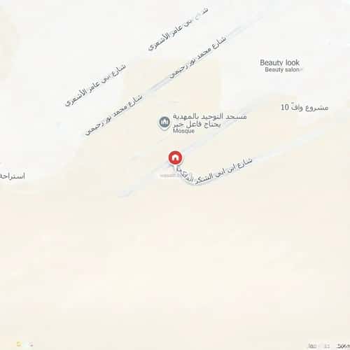 أرض 475 متر مربع شرقية على شارع 40م المهدية، غرب الرياض، الرياض