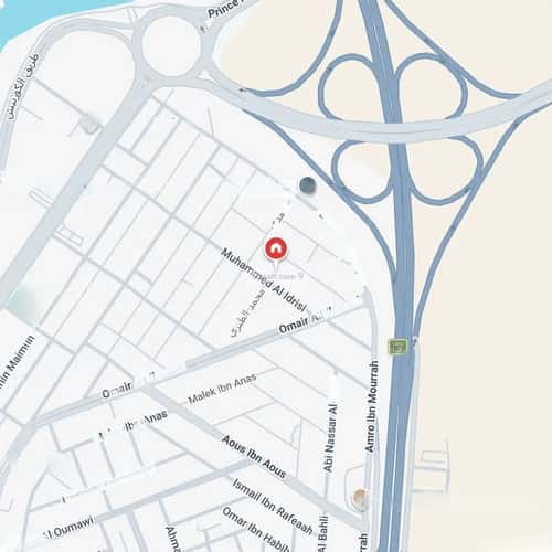أرض 2225 متر مربع شرقية على شارع 20م أبحر الجنوبية، شمال جدة، جدة