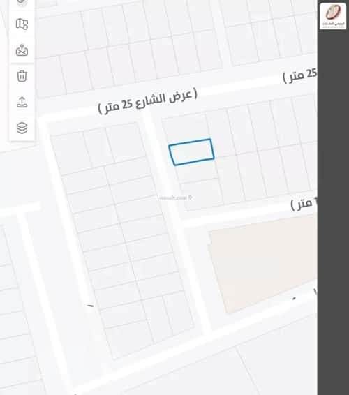 أرض 295.56 متر مربع غربية على شارع 15م الشقة، بريدة
