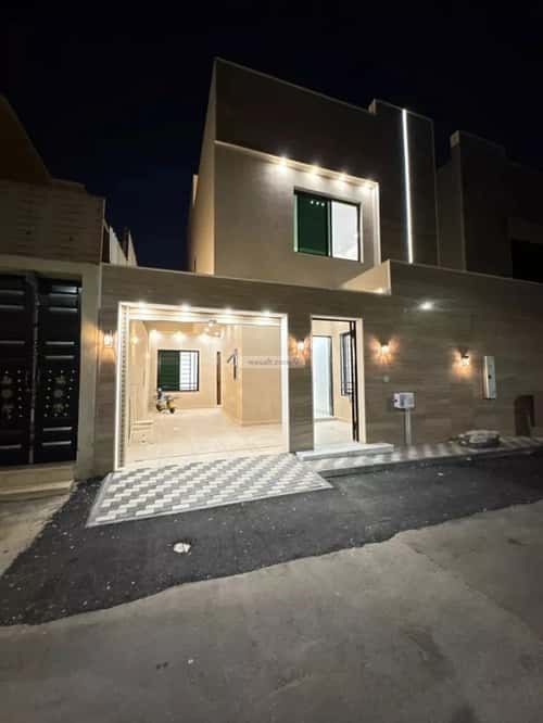 Villa 329.51 SQM Facing East on 10m Width Street Az-Zahra, West Riyadh, Riyadh