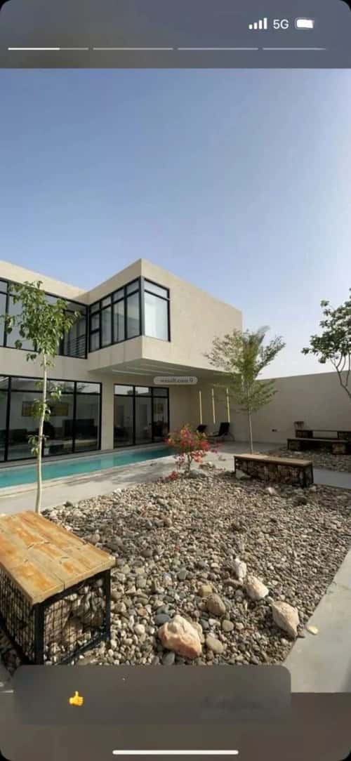 استراحة 378.182 متر مربع بغرفتين بنبان، الرياض