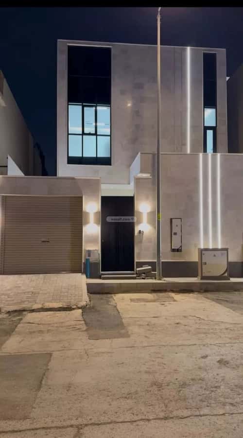 Villa 320.02 SQM Facing North on 15m Width Street West Al-Oraija, West Riyadh, Riyadh