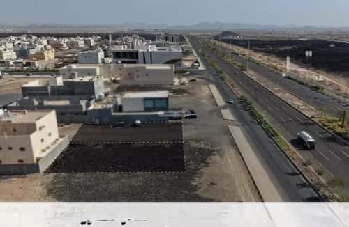 Land 727.55 SQM Facing East on 84m Width Street Al Aqul, Madinah