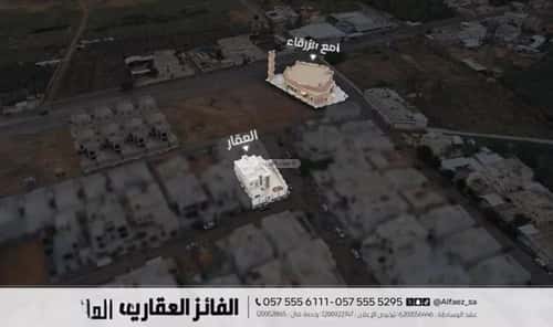 Villa 469.02 SQM Facing North East on 15m Width Street Al-Zarqaa, Bariduh