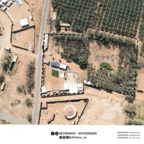 Rest House 12830 SQM Facing South East on 12m Width Street Al Uraymidi Al Shamali, Bariduh
