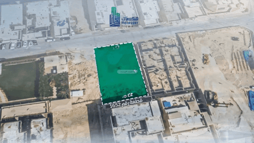 Land 770 SQM Facing North on 16m Width Street Irqah, West Riyadh, Riyadh