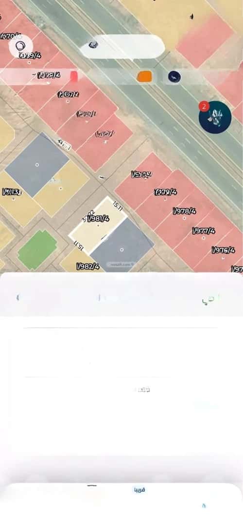 Land 225 SQM Facing North on 14m Width Street Oraid, South Riyadh, Riyadh
