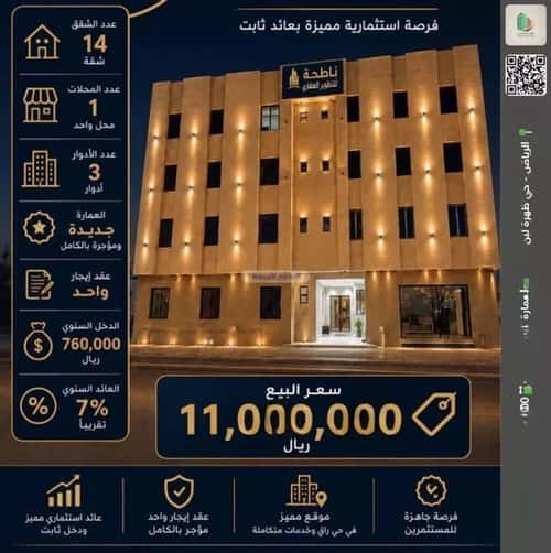عمارة 900 متر مربع واجهة جنوبية ظهرة لبن، غرب الرياض، الرياض