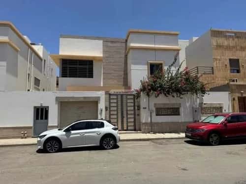 Villa 445.5 SQM Facing West on 1m Width Street Obhur Al Janoubeyyah, North Jeddah, Jeddah