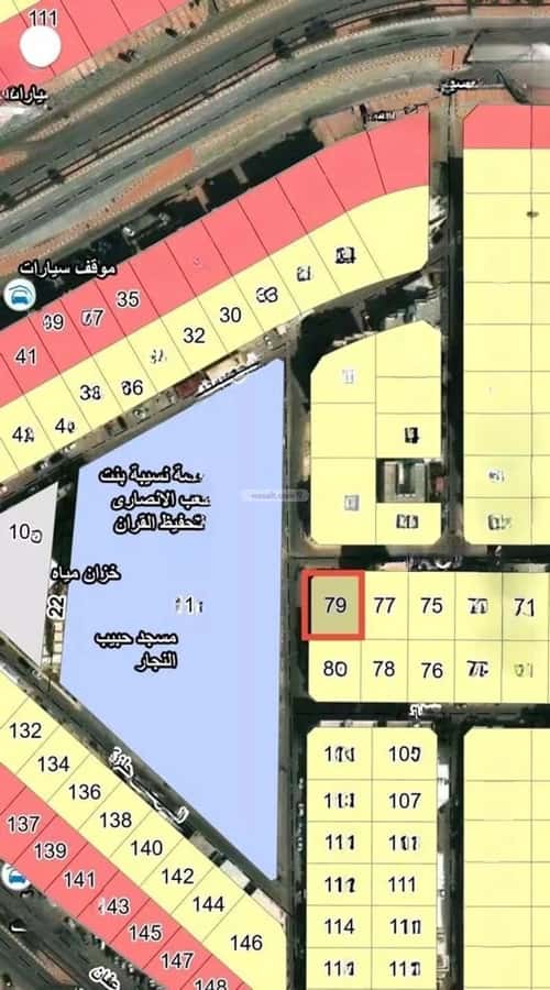 Land 445.5 SQM Facing North West on 10m Width Street Al Murykebat, Aldammam
