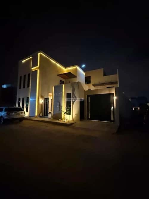 Villa 465.26 SQM Facing West on 15m Width Street Al-Mahdiyah, West Riyadh, Riyadh