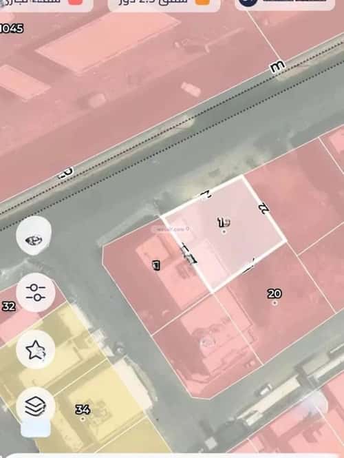 أرض 507.46 متر مربع شمالية على شارع 32م الرياض، شمال جدة، جدة