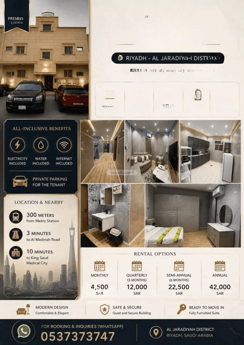 Building 200 SQM Facing East Al-Jarradiyah, Central Riyadh, Riyadh