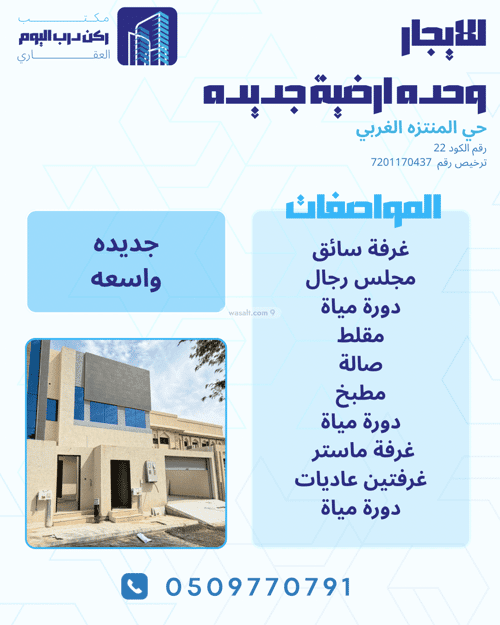 Apartment 690 SQM with 3 Bedrooms The Western District, Bariduh
