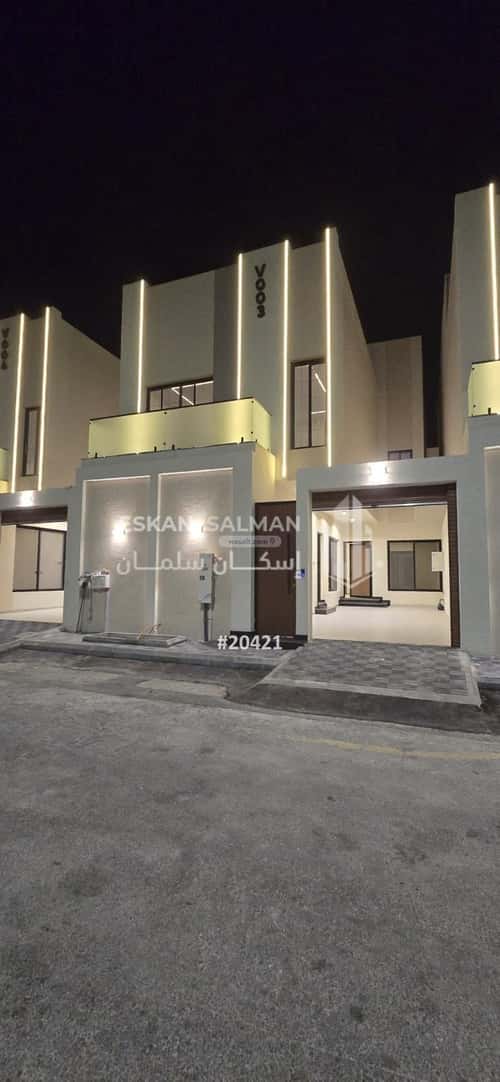 Villa 312.11 SQM Facing West on 15m Width Street Al Amwaj, Khobar