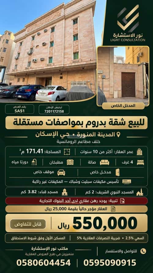 Apartment Haya Al-Askane, Madinah