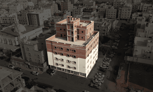 عمارة سكنية 895.5م2 بحي الرغامة