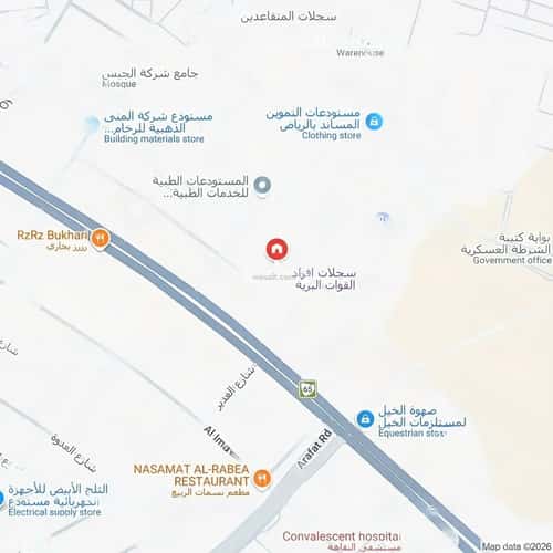 أرض 7917.35 متر مربع المناخ، جنوب الرياض، الرياض