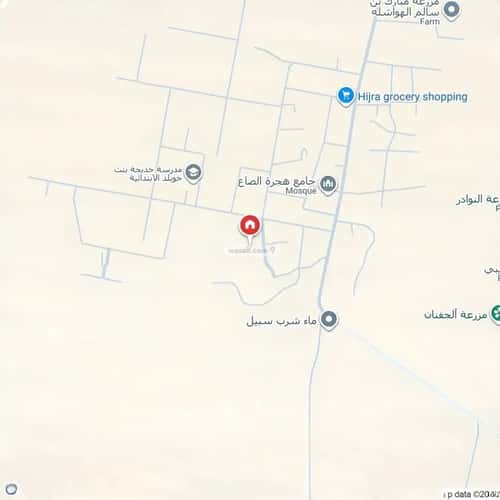 Villa 287.5 SQM Facing West on 15m Width Street Al Wahah, Al Kharj