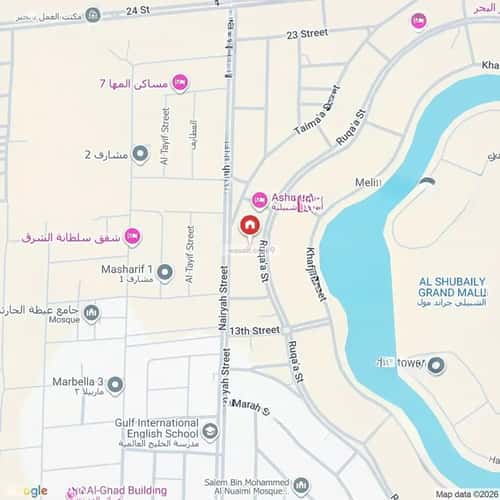 شقة 181.43 متر مربع ب 4 غرف الحمراء، الخبر