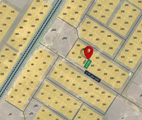 Land 375 SQM Facing West on 25m Width Street Al-Khear, North Riyadh, Riyadh