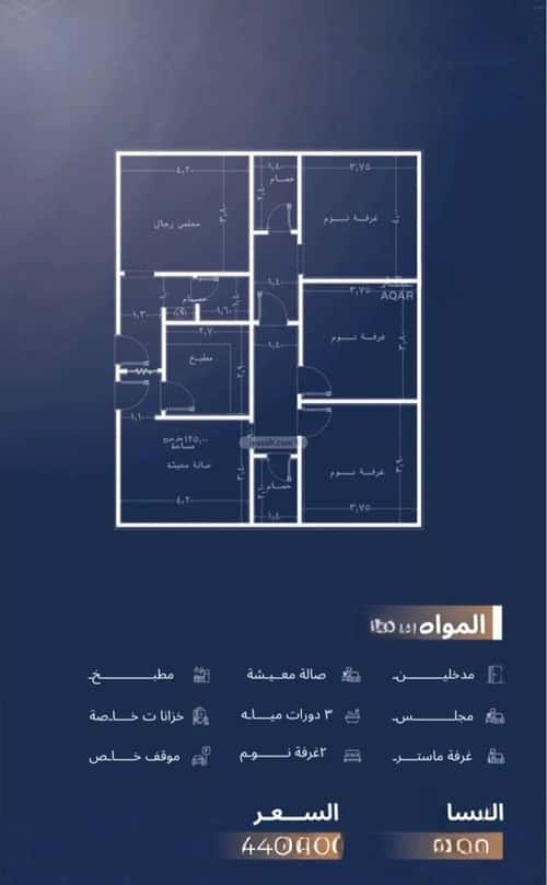Apartment 1050 SQM with 4 Bedrooms Al Jamea|Ah, South Jeddah, Jeddah