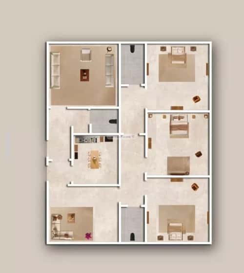 Apartment 1050 SQM with 4 Bedrooms Al Jamea|Ah, South Jeddah, Jeddah