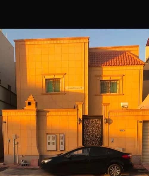 Villa 390.32 SQM Facing West on 15m Width Street Dahrat Laban, West Riyadh, Riyadh