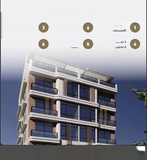 شقة 192.48 متر مربع ب 6 غرف النعيم، شمال جدة، جدة