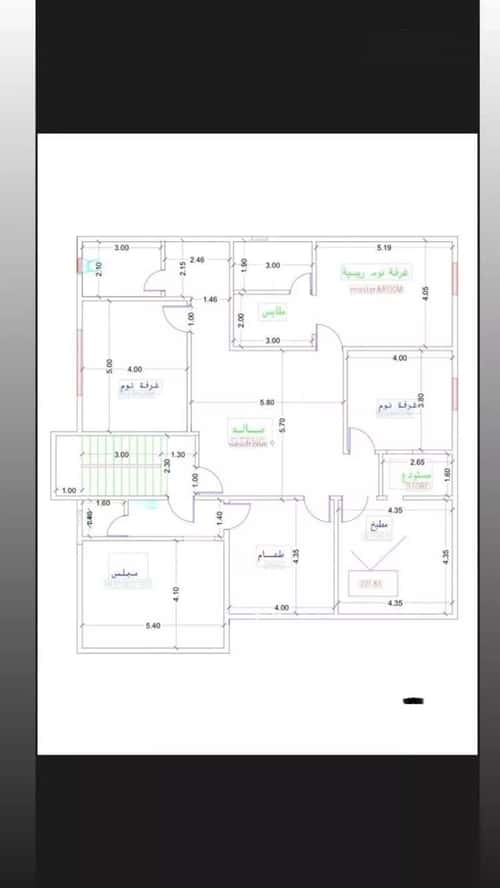 Villa 360 SQM Facing South on 18m Width Street Ar-Rimal, East Riyadh, Riyadh