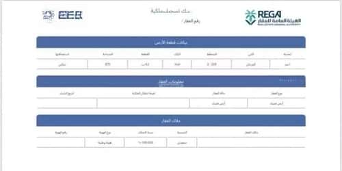 Land 875 SQM Facing East on 30m Width Street Al Marjan, Khobar