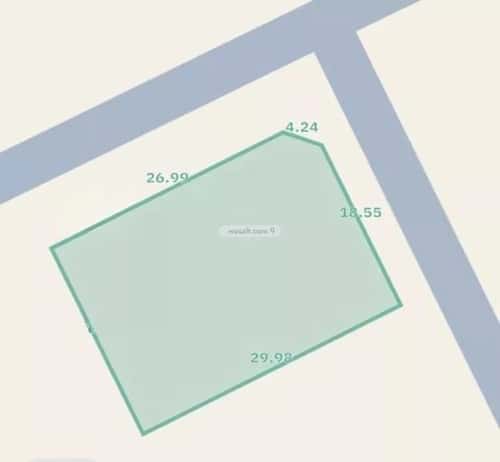 Land 639.84 SQM Facing North East on 15m Width Street Mraykh, East Jeddah, Jeddah