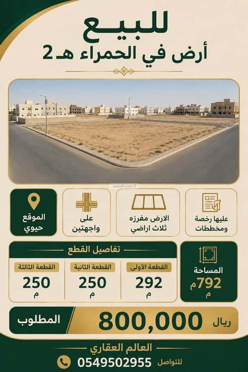 أرض 250.01 متر مربع جنوبية على شارع 10م الصناعية، المدينة المنورة