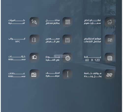 Apartment 134.42 SQM with 4 Bedrooms Al Yaqoot, North Jeddah, Jeddah