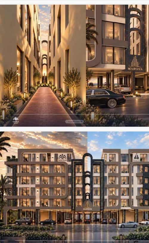 Apartment 1588.8 SQM with 3 Bedrooms Al Yaqoot, North Jeddah, Jeddah