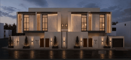 Villa 250.8 SQM Facing North East on 25m Width Street Al-Muanisiyah, East Riyadh, Riyadh