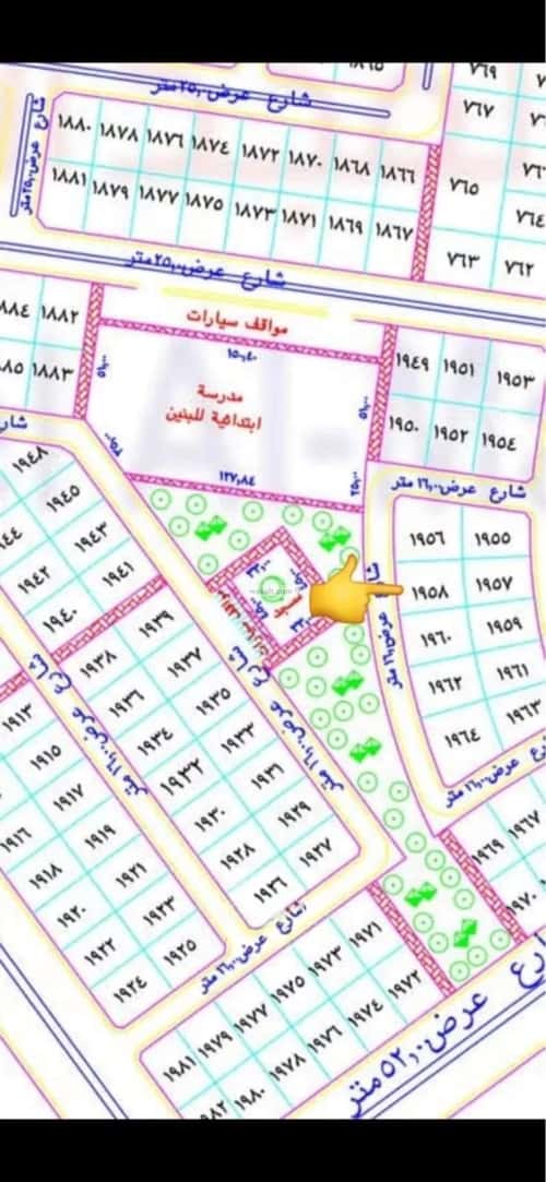 أرض 475.51 متر مربع غربية على شارع 16م النجمة، شمال جدة، جدة