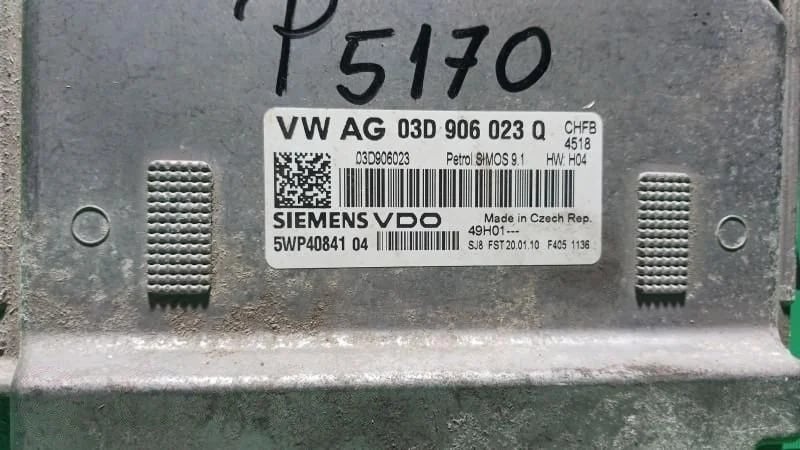 03D906023Q Engine control unit/module ECU for Volkswagen Fox
