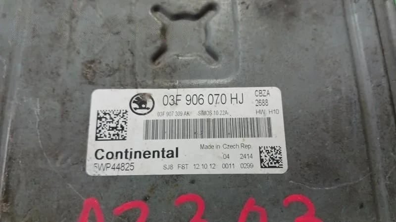 03F906070HJ Engine control unit/module ECU for Skoda Fabia Mk2 (5J)