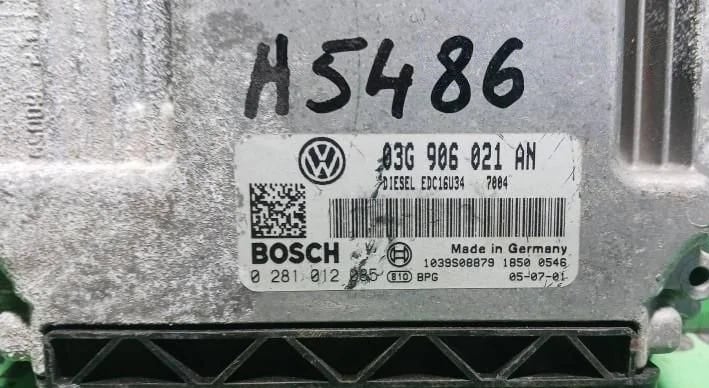 0281012085 Engine control unit/module ECU for Volkswagen PASSAT B6