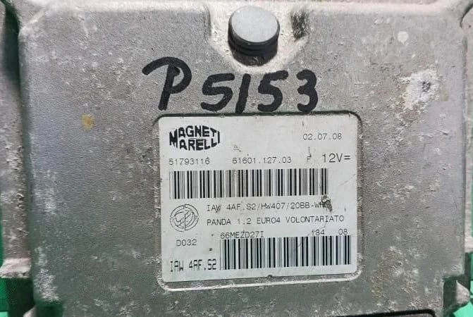 51793116 Engine control unit/module ECU for Fiat Panda II
