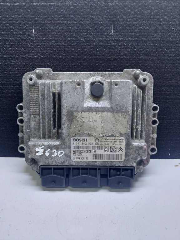 0281012528 9663475680 PEUGEOT ECU