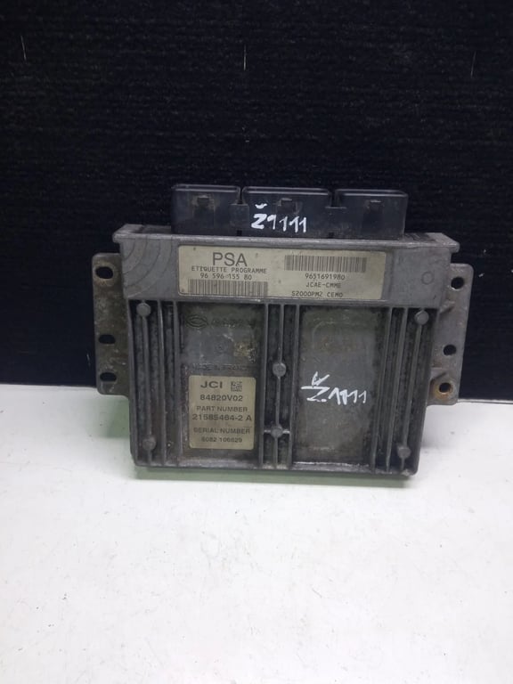 9651691980 9659615580 PEUGEOT ECU