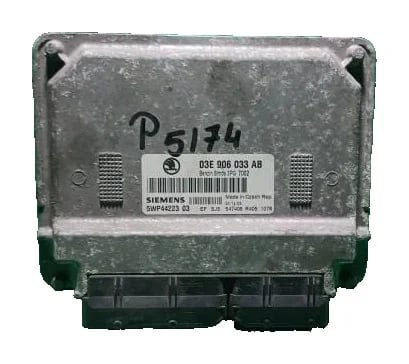 03E906033AB Engine control unit/module ECU for Skoda Fabia Mk1 (6Y)