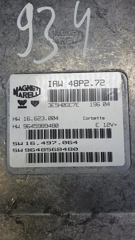 9648568480 9645989480 3E5H0GE7E ECU for PEUGEOT
