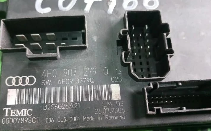 4E0907279Q Comfort/convenience module for Audi A8 S8 D3 4E