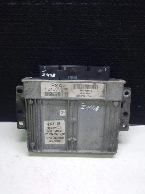 9655826580 9659785980 CITROEN ECU