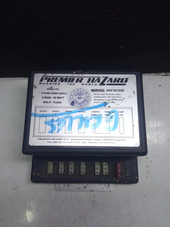 006174 MODEL 952 STROBE POWER SUPPLY 4HEAD 50 WATT