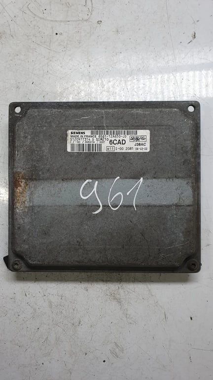 6S61-12A650-JD S120977314D SIM210 6CAD FORD FIESTA ECU