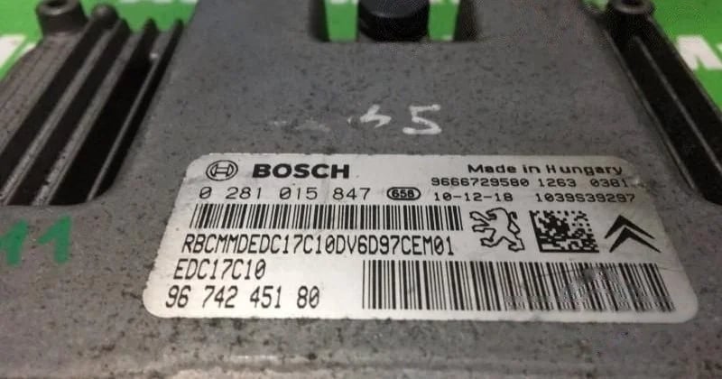 0281015847 Engine control unit/module ECU for Peugeot 308